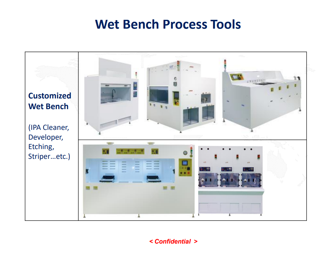 Wet Bench Process Tools